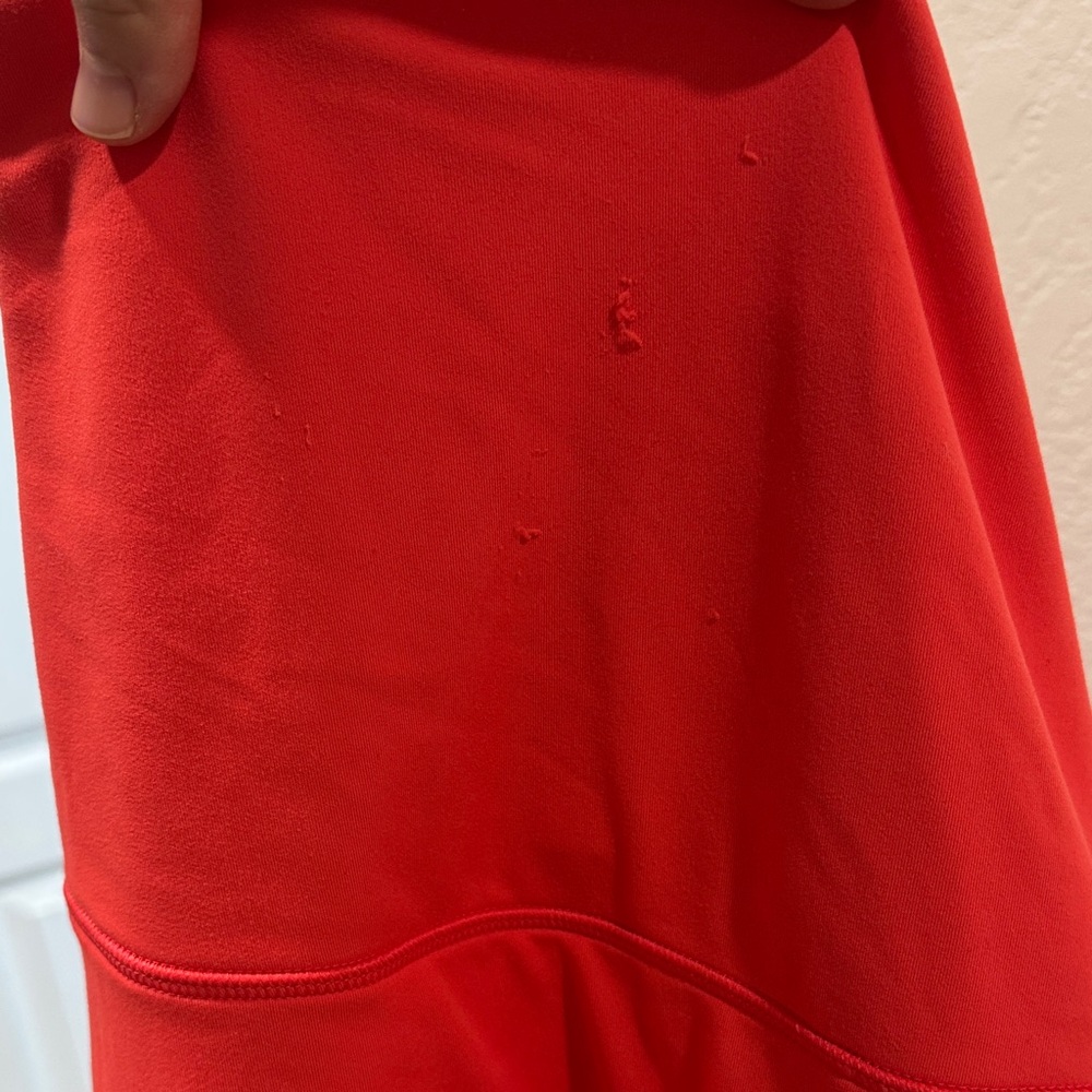 Isabel Maternity Coral Active Skort - Picture 5 of 6